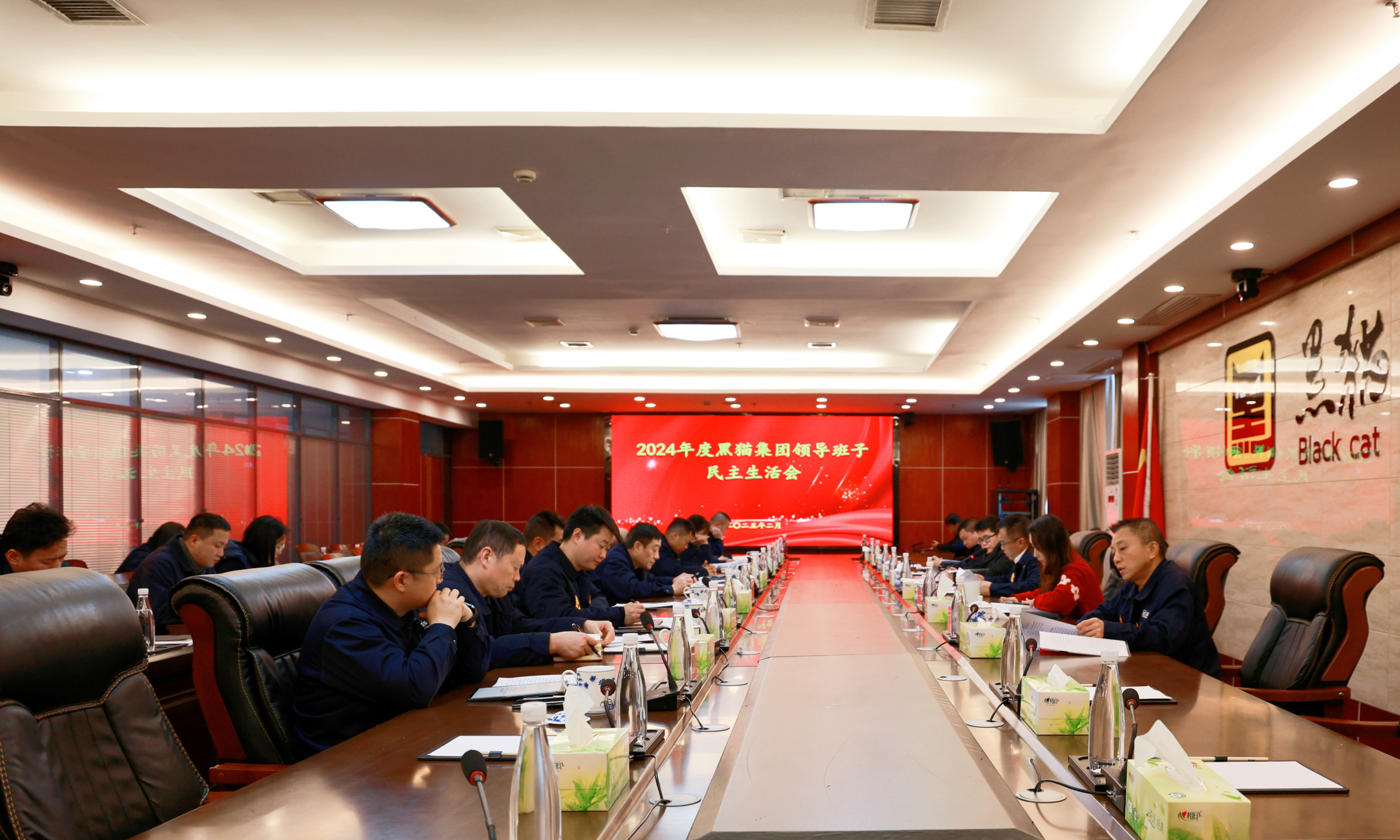 黑貓集團(tuán)黨委領(lǐng)導(dǎo)班子召開2024年度民主生活會